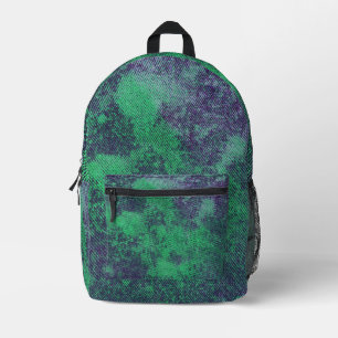 Washed Denim Design No. 2 @ Emporio Moffa Printed Backpack