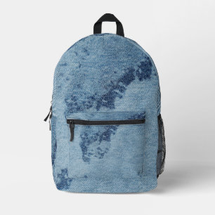 Washed Denim Design No. 9 @ Emporio Moffa Printed Backpack