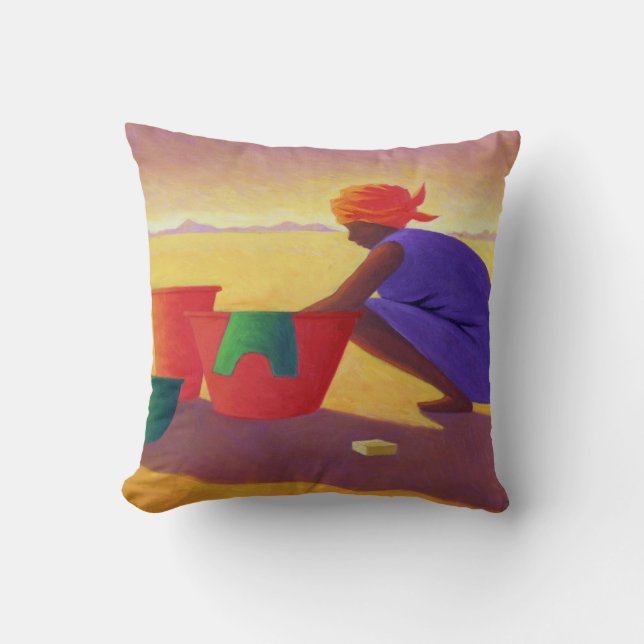 Washer Woman 1999 Cushion (Front)