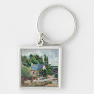 Washerwomen at Pont-Aven, 1886 Key Ring