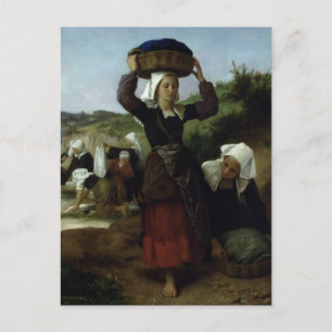 Washerwomen of Fouesnant by Bouguereau Postcard