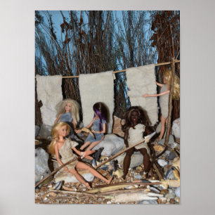 Washing and weaponry. poster