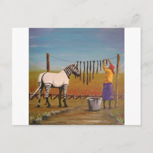 Washing Day Postcard