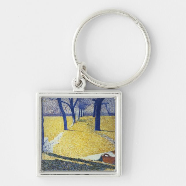 Washing in the Sun, 1905 Key Ring (Front)