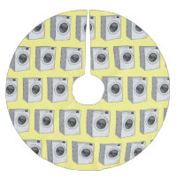 Washing machine cartoon illustration