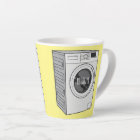 Washing machine cartoon illustration