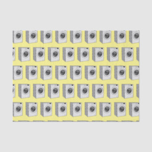 Washing machine cartoon illustration  tissue paper