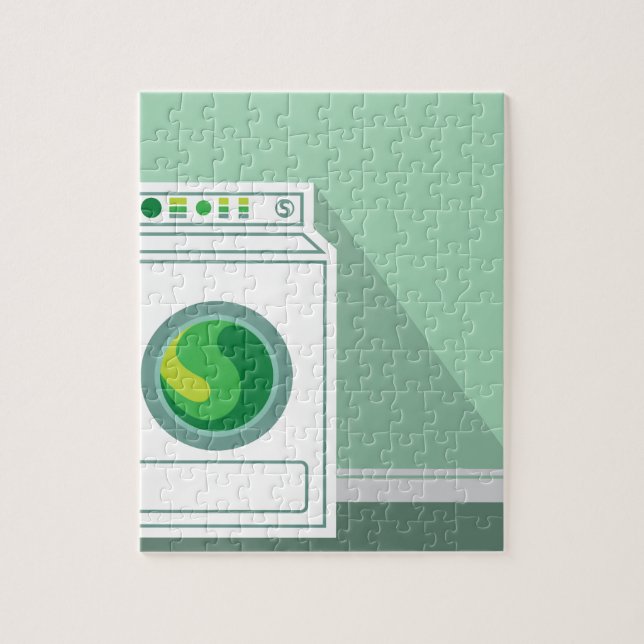 Washing Machine Laundry Room Jigsaw Puzzle (Vertical)