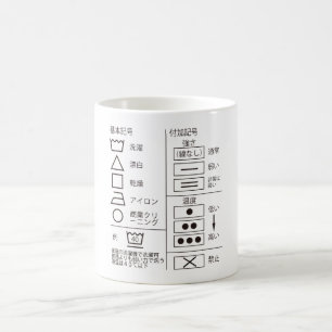 Washing Symbol Coffee Mug
