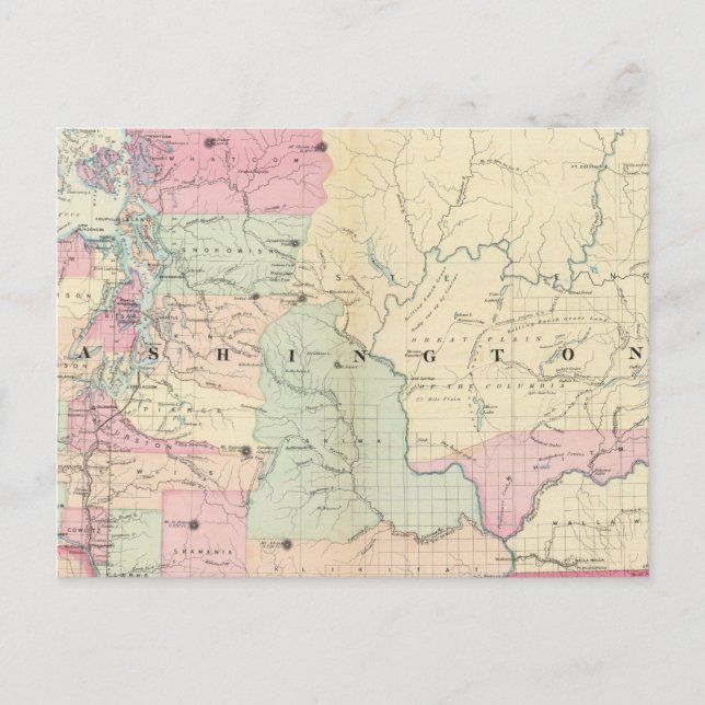 Washington 6 postcard (Front)