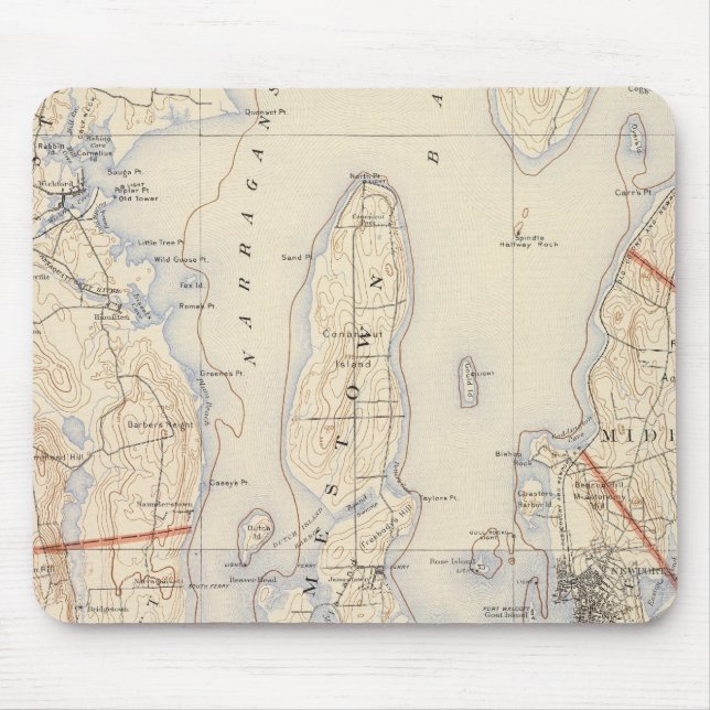Washington and Newport County Mouse Mat (Front)