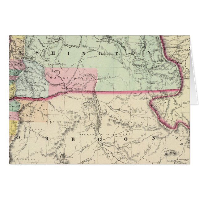Washington And Oregon (Front Horizontal)