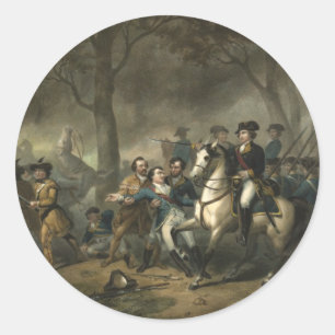 ''Washington as a Soldier'' stickers