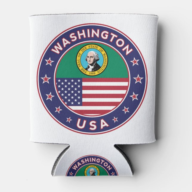 Washington Can Cooler (Front)