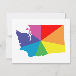 washington colour burst invitation
