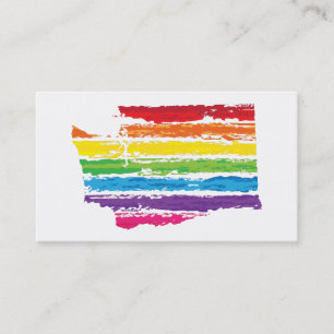 washington colour strokes business card