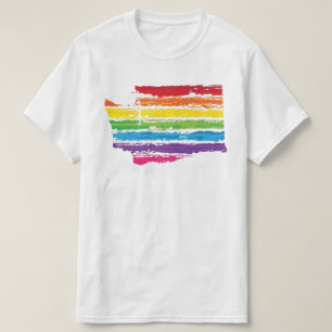 washington colour strokes T-Shirt