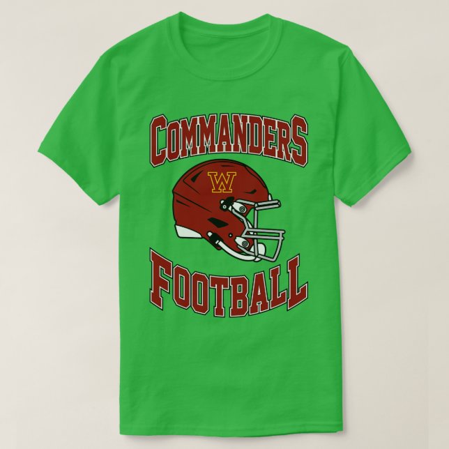 Washington Commanders  Team T-Shirt (Design Front)