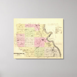 Washington County, Nebraska Canvas Print