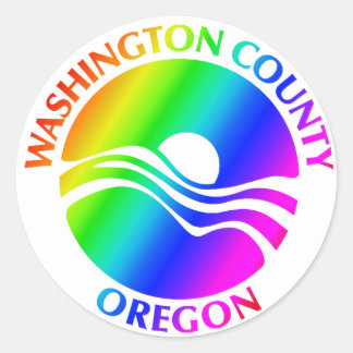 Washington County Pride Sticker - 3 inch