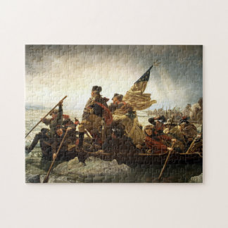 Washington Crosses The Delaware River Jigsaw Puzzle