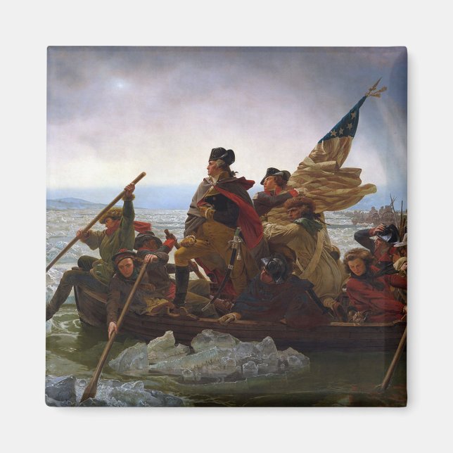 Washington Crossing Delaware Art Magnet (Front)