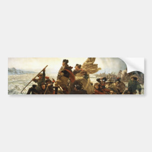 Washington Crossing the Delaware Bumper Sticker