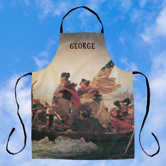 Washington Crossing the Delaware by Emanuel Leutze Apron (Creator Uploaded)