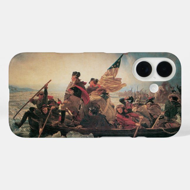 Washington Crossing the Delaware by Emanuel Leutze Case-Mate iPhone Case (Back (Horizontal))