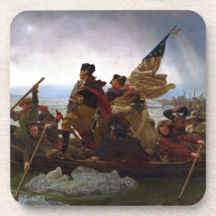 Washington Crossing the Delaware by Emanuel Leutze Coaster