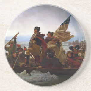 Washington Crossing the Delaware by Emanuel Leutze Coaster