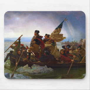 Washington Crossing the Delaware by Emanuel Leutze Mouse Mat