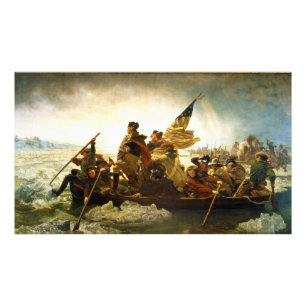Washington Crossing the Delaware by Emanuel Leutze Photo Print