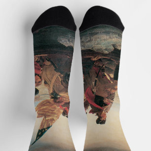 Washington Crossing the Delaware by Emanuel Leutze Socks