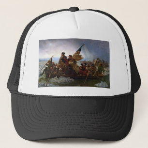 Washington Crossing the Delaware by Emanuel Leutze Trucker Hat