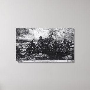 Washington Crossing the Delaware Canvas Print