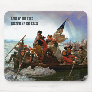 Washington Crossing the Delaware Fine Art Mouse Mat