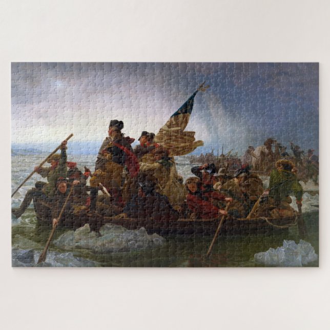 Washington Crossing the Delaware Jigsaw Puzzle (Horizontal)