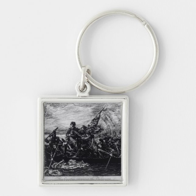 Washington Crossing the Delaware Key Ring (Front)
