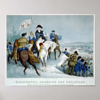 Washington Crossing the Delaware Poster