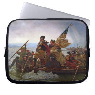 Washington Crossing the Delaware River Laptop Sleeve