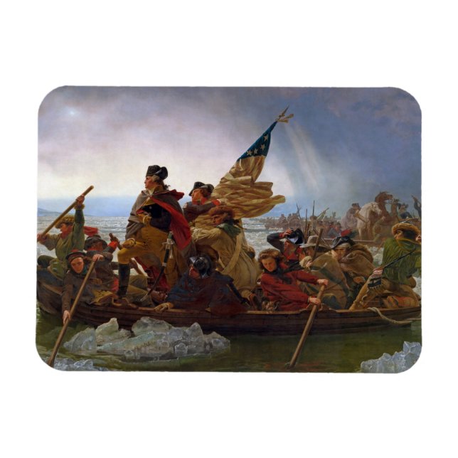 Washington Crossing the Delaware River Magnet (Horizontal)