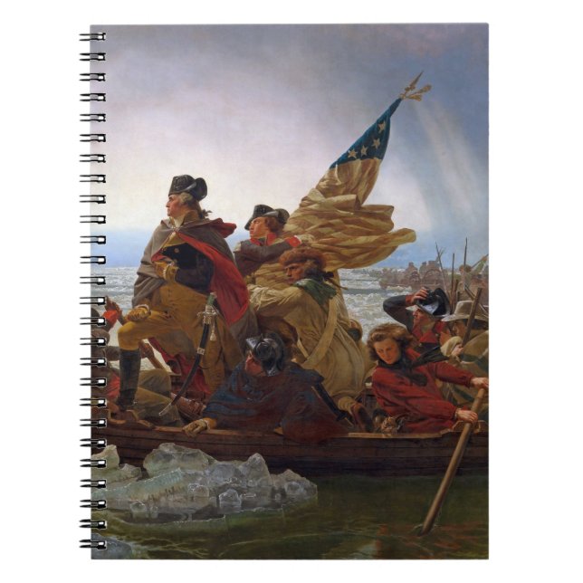 Washington Crossing the Delaware River Notebook (Front)