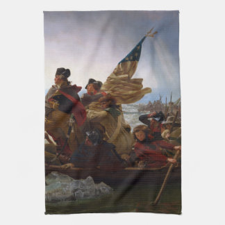 Washington Crossing the Delaware Tea Towel