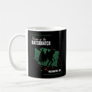 Washington - Cryptids Home Of The Batsquatch Coffee Mug