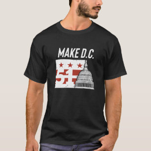 Washington D C 51st State Cool DC Statehood T-Shirt