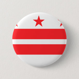 WASHINGTON, D.C. 6 CM ROUND BADGE