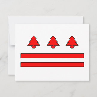 washington d.c. christmas holiday card