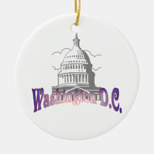 Washington D.C. Christmas Tree Ornament