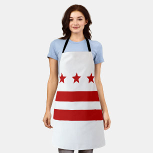 Washington D.C. flag Apron